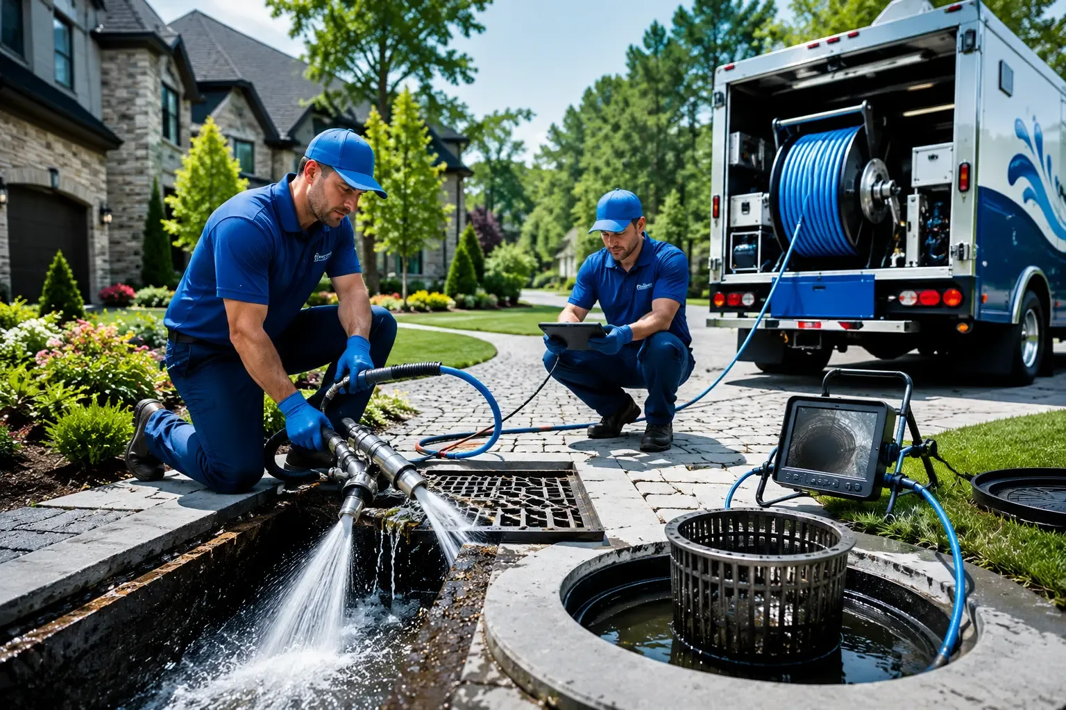 Local outdoor drain cleaning professionals in Laceys Spring, AL
